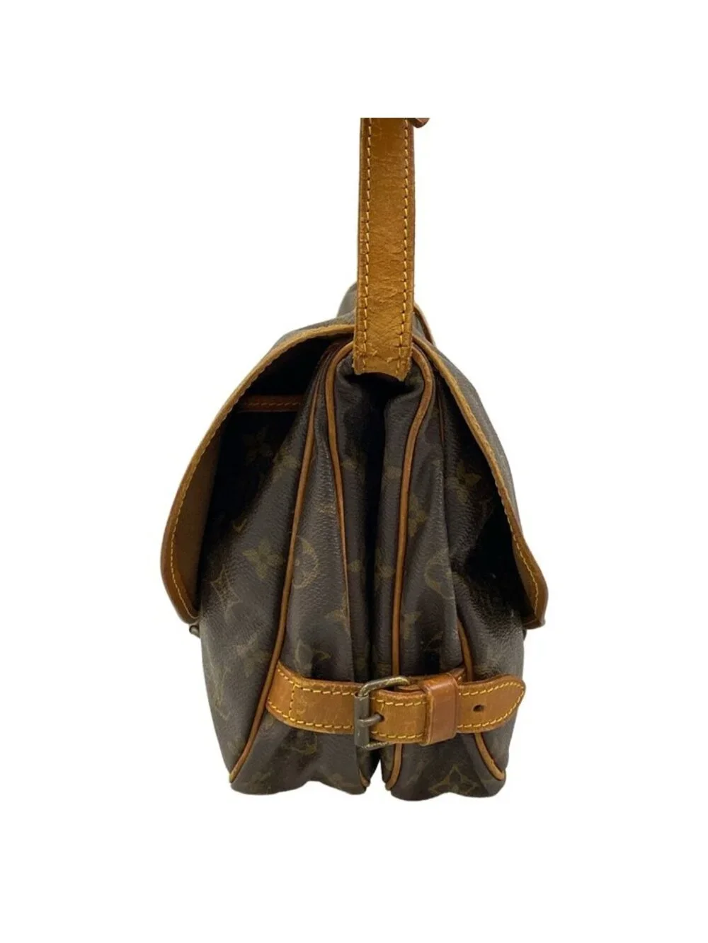 Louis Vuitton Shoulder Bag Monogram Saumur 30